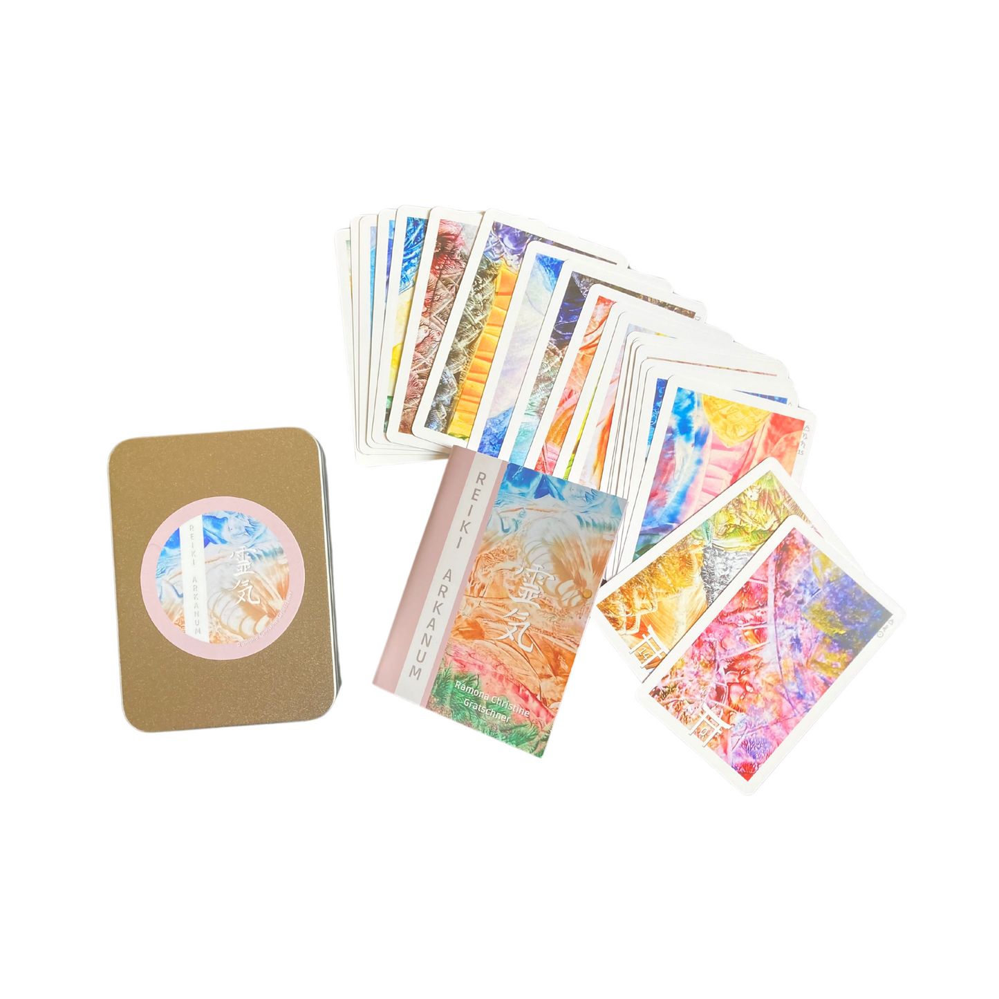 Reiki Arcanum 23 Energy Tarot Cards with Booklet and Tin