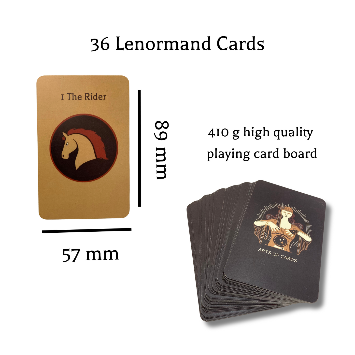 Arts des Cartes Lenormand Deck