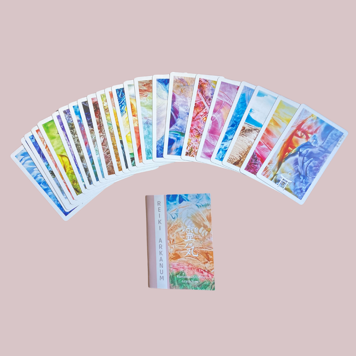 Reiki Arcanum 23 Energy Tarot Cards with Booklet and Tin