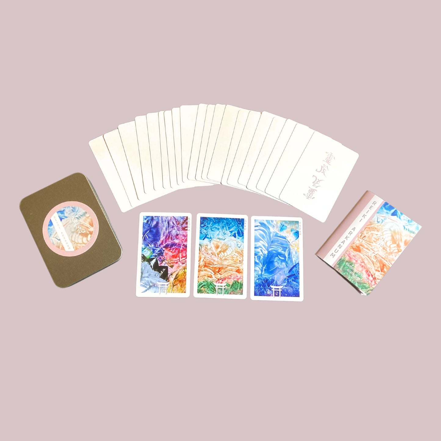 Reiki Arcanum 23 Energy Tarot Cards with Booklet and Tin